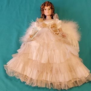 Porcelain collector doll